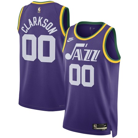 Camiseta Hombre NBA Utah Jazz Clarkson 2023-24 Jordan Nike Classic Edition Violeta Swingman